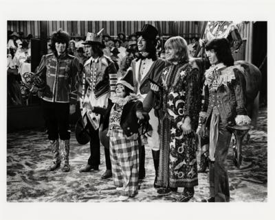 Lot #7139 Rolling Stones 'Rock and Roll Circus' Photograph by Mike Randolph - Image 1