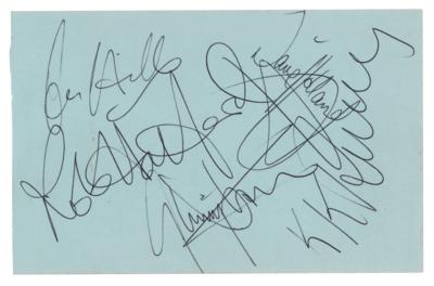 Lot #7341 Judas Priest Signatures - Image 1