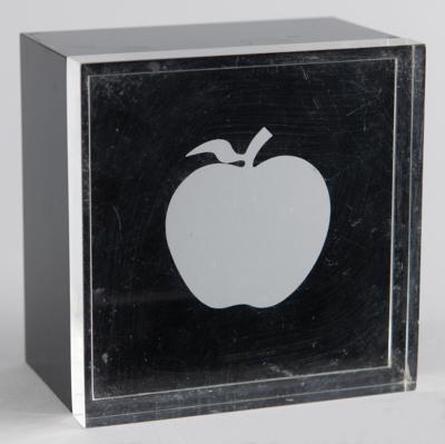 Lot #7047. Beatles 'Apple Records' Promotional Lucite Box