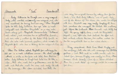 Lot #7114 Mitch Mitchell's English Class Notebook with (26) Handwritten Pages on Pride and Prejudice - Image 3