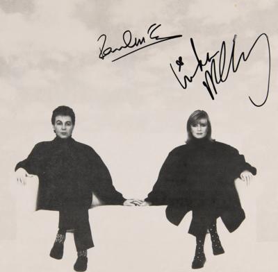 Lot #7037 Paul and Linda McCartney Signed Photograph - Image 1