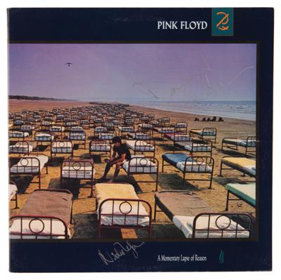 Lot #7168 David Gilmour and Nick Mason Signed Pink Floyd Album - A Momentary Lapse of Reason - Image 1