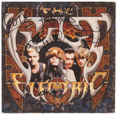 Lot #7328 The Cult Signed Album - Electric - Image 1