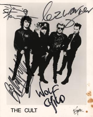 Lot #7329 The Cult Signed Photograph - Image 1