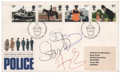 Lot #7291 The Police Signed FDC - Image 1