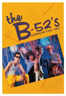 Lot #7322 The B-52's Signed Program - Image 1