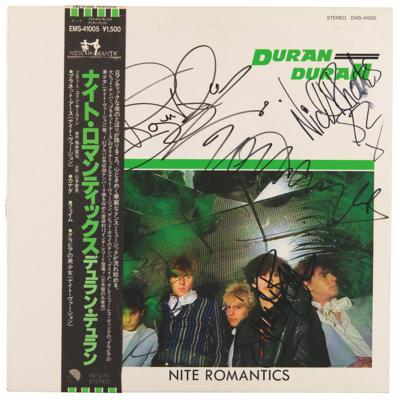 Lot #7333 Duran Duran Signed Album - Nite Romantics - Image 1