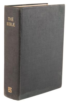 Lot #7273 Eric Clapton Signed Bible as a Student at the Hollyfield School - Image 3