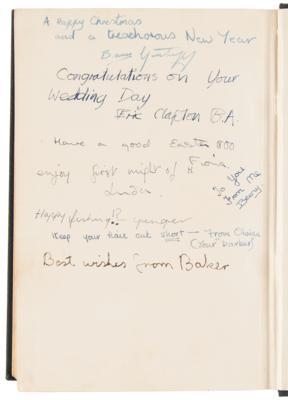 Lot #7273 Eric Clapton Signed Bible as a Student at the Hollyfield School - Image 4