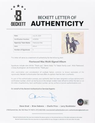 Lot #7251 Fleetwood Mac Fully Signed Album - Rumours - Image 3