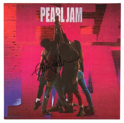 Lot #7457 Pearl Jam: Eddie Vedder Signed Album - Ten - Image 1