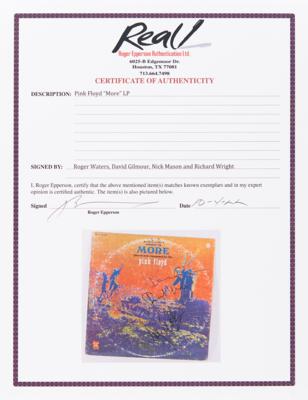 Lot #7164 Pink Floyd Signed Soundtrack Album - More - Image 5