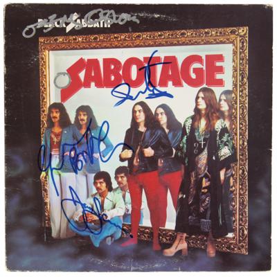 Lot #7269 Black Sabbath Signed Album - Sabotage