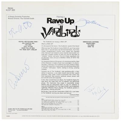 Lot #7240 The Yardbirds Signed Album - Having a