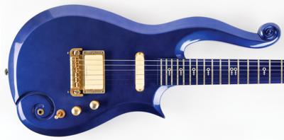 Lot #7400 Prince's Personally-Owned and -Played Blue Schecter 'Cloud' Electric Guitar - Image 2