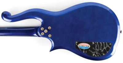 Lot #7400 Prince's Personally-Owned and -Played Blue Schecter 'Cloud' Electric Guitar - Image 6