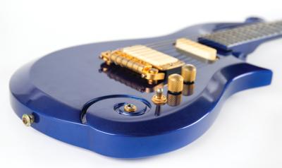 Lot #7400 Prince's Personally-Owned and -Played Blue Schecter 'Cloud' Electric Guitar - Image 9