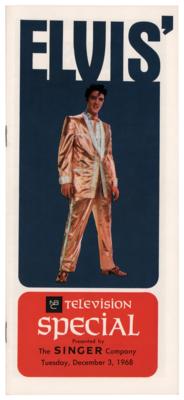 Lot #7206 Elvis Presley 1968 NBC Television