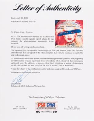 Lot #7344 Missing Persons: Dale Bozzio Signed Album - Image 2