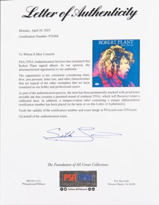 Lot #7163 Robert Plant Signed Album - Manic Nirvana - Image 2