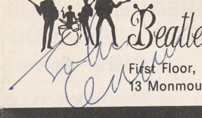 Lot #7018 John Lennon Signed Beatles Fan Club Program for Juke Box Jury - Liverpool Empire Theatre on December 7, 1963 - Image 2