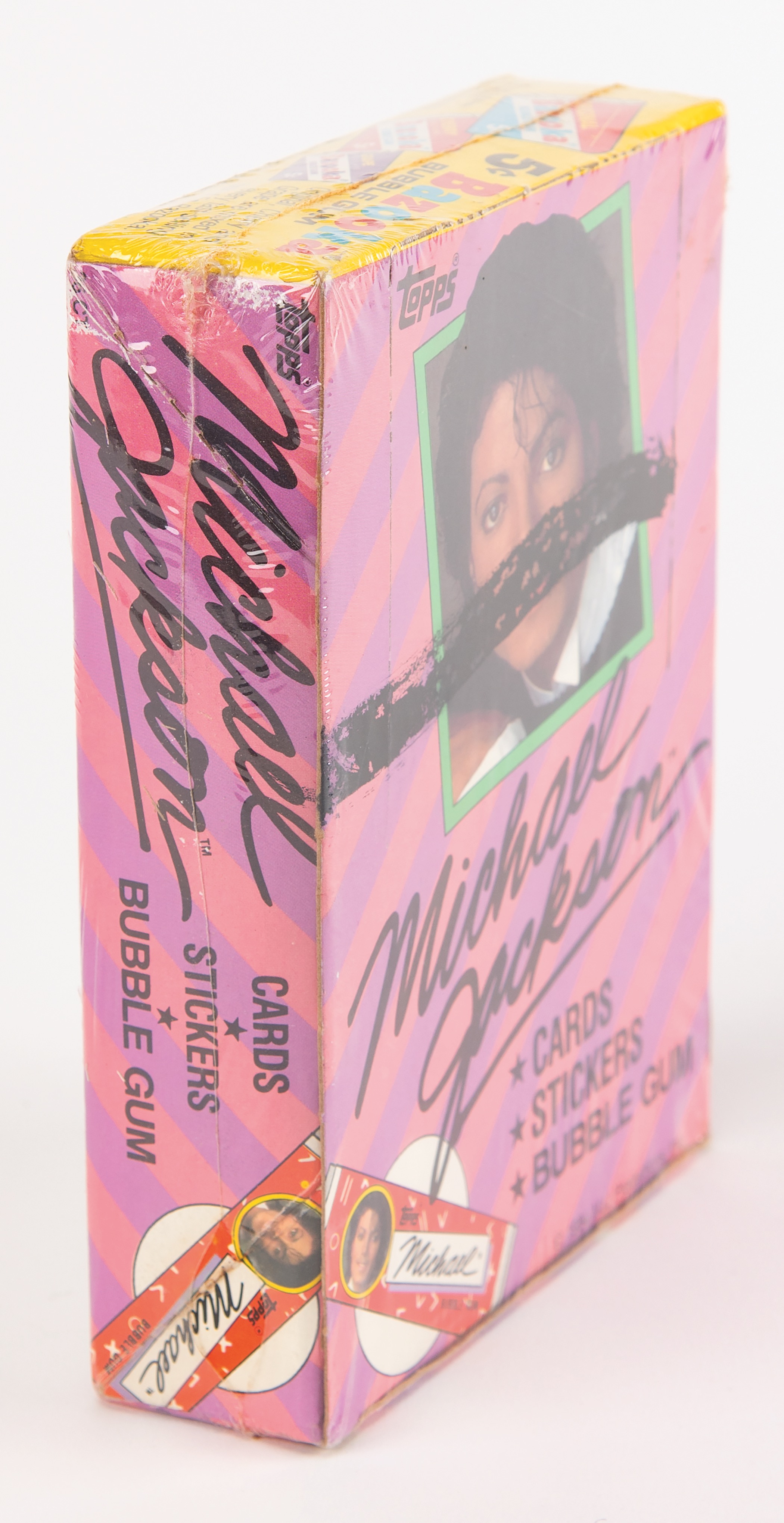 Lot #7465 Michael Jackson 1984 Topps Unopened Trading Card Box - First Series - Image 5