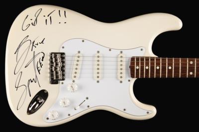 Lot #7472 Bruce Springsteen Signed Fender Squier Stratocaster Electric Guitar - Image 1