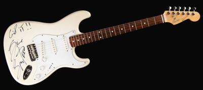 Lot #7472 Bruce Springsteen Signed Fender Squier Stratocaster Electric Guitar - Image 2