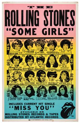 Lot #7484 Rolling Stones Some Girls Boxing-Style