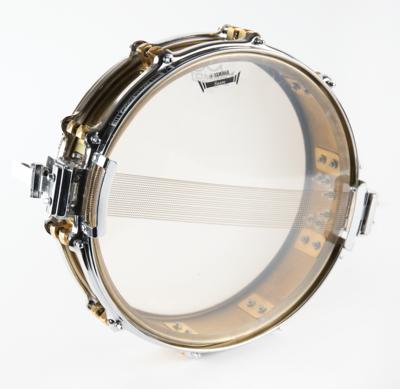 Lot #7487 Prince and Sheila E. Stage-Used Golden Snare Drum from the 1987-1988 Sign o' the Times and Lovesexy Tours - Image 2