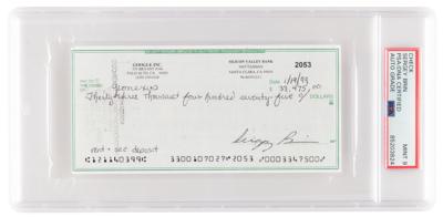 Lot #153 Google: Sergey Brin Signed Check for