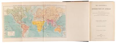 Lot #287 Alfred Russel Wallace First Edition Books - The Geographical Distribution of Animals and Island Life - Image 3