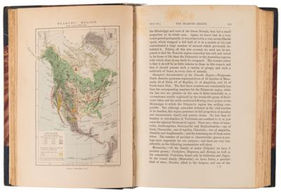 Lot #287 Alfred Russel Wallace First Edition Books - The Geographical Distribution of Animals and Island Life - Image 6