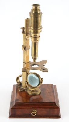 Lot #164 Cuff-style Brass Microscope by George Sterrop (c. 1750) - Image 2