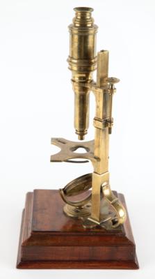 Lot #164 Cuff-style Brass Microscope by George Sterrop (c. 1750) - Image 4