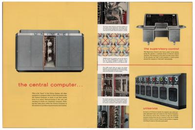 Lot #175 UNIVAC I Computer 'Ring Counter' Vacuum Tube Assembly and Brochure - Image 6