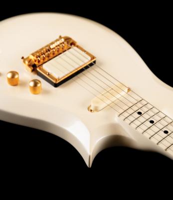 Lot #472 Prince-Played Schecter 'Cloud' Electric Guitar from a 2002 VEGA Aftershow in Copenhagen, Denmark - Image 5