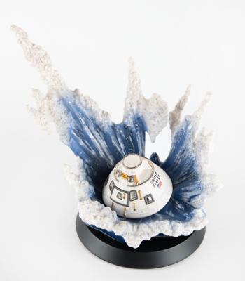 Lot #350 Apollo 11 Splashdown Sculpture by the