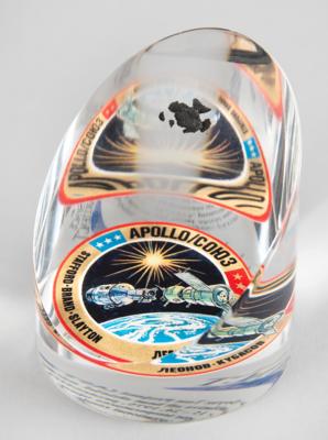 Lot #363 Apollo-Soyuz Test Project Flown Heat Shield - Image 1