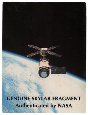 Lot #405 Skylab Flown Oxygen Supply Tank Fragment - Image 5