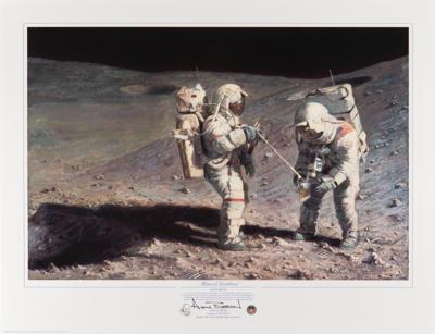 Lot #375 Alan Bean Signed Giclee Print: 'Moonrock Earthbound' (Ltd. Ed. #57/100) - Image 1