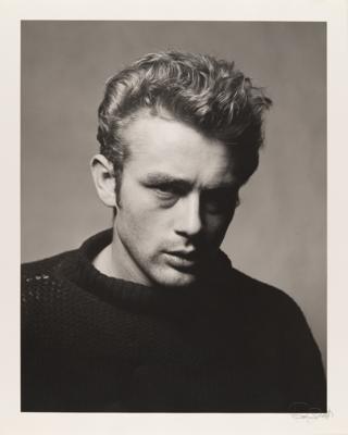 Lot #655 James Dean Oversized Original Photograph by Roy Schatt - Image 1