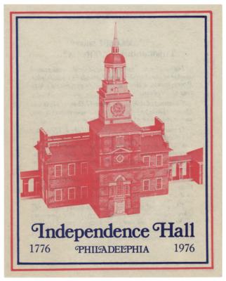 Lot #239 Independence Hall Wood Relic - Image 7