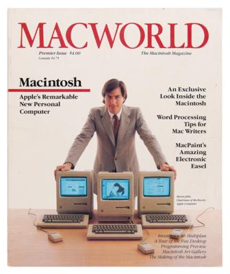 Lot #241 Steve Jobs: Macworld Magazine Premiere Issue (February 1984) - Image 1