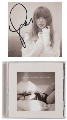 Lot #623 Taylor Swift Signed CD Insert - The Tortured Poets Department - Image 1