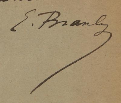 Lot #141 Edouard Branly Autograph Manuscript Signed - Draft of His Communication to the Academy of Sciences Exposing the Principles of Wireless Telegraphy - Image 3