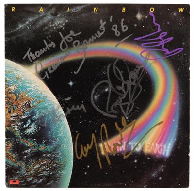 Lot #585 Rainbow Signed Album - Down to Earth - Image 1