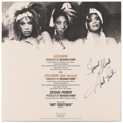 Lot #616 Pointer Sisters Signed Maxi-Single Album - Goldmine - Image 2