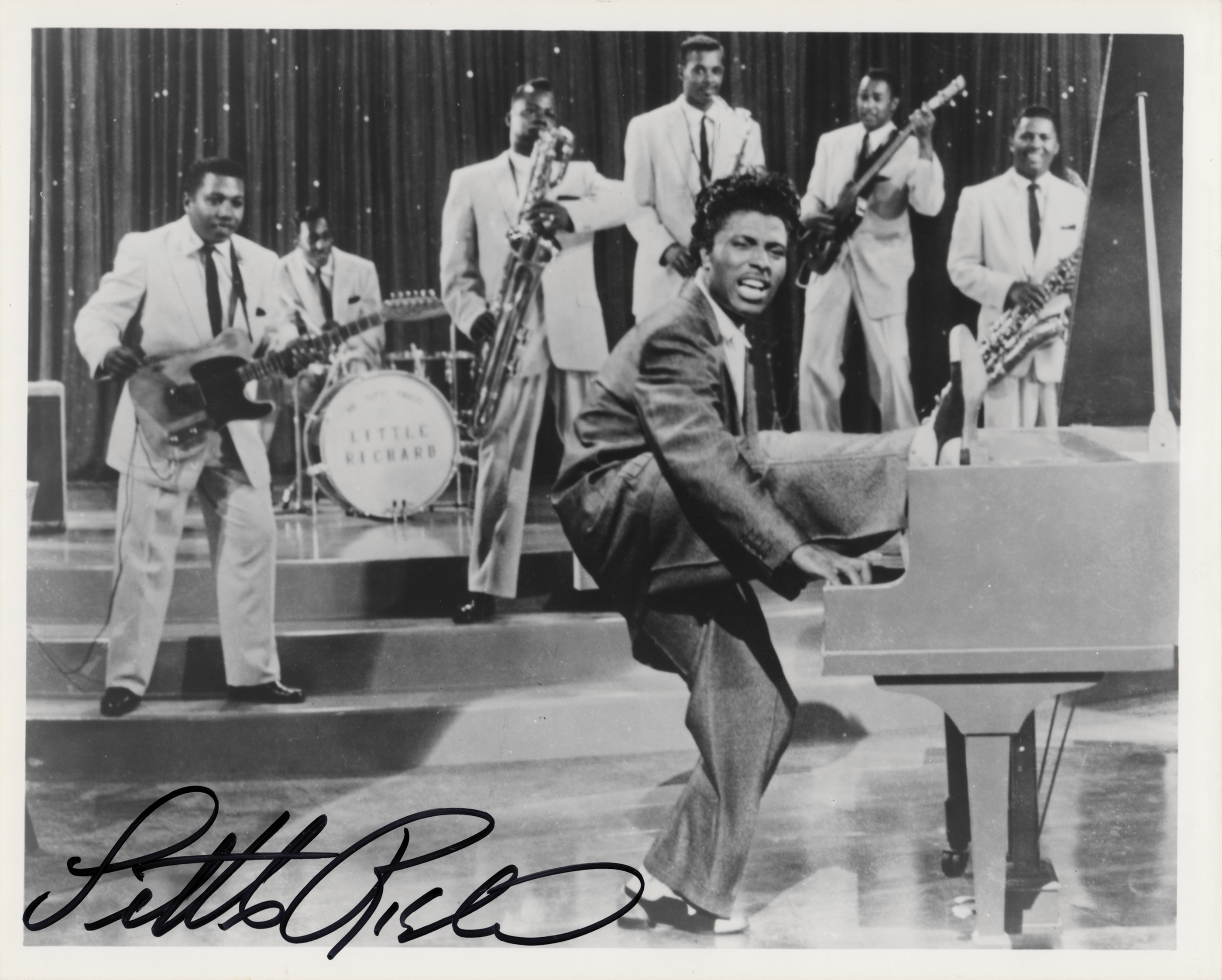 Lot #560 Little Richard Signed Photograph - Image 1