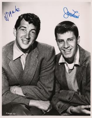 Lot #679 Dean Martin and Jerry Lewis Signed Photograph - Image 1